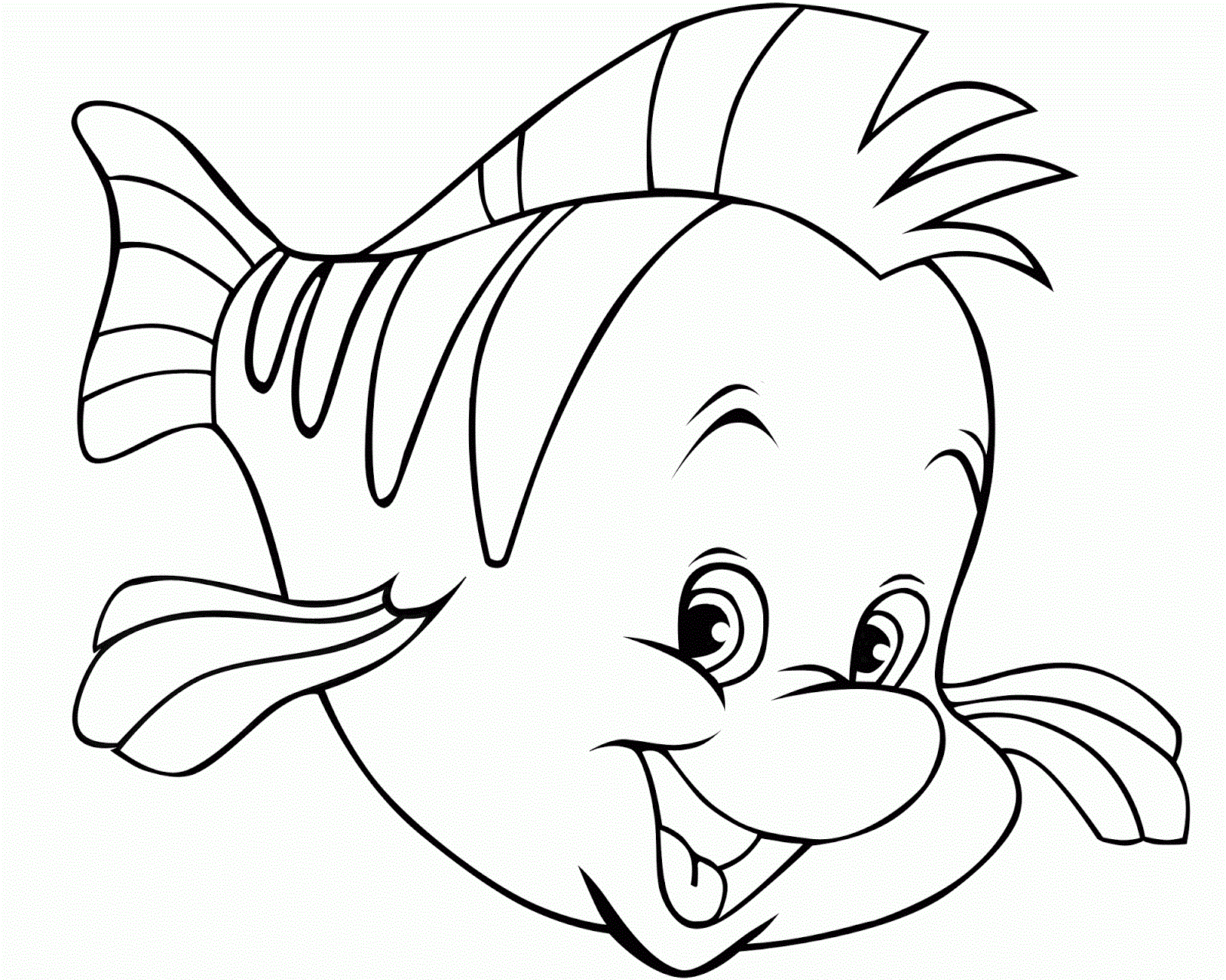 Coloring Sheets for Toddlers Fish