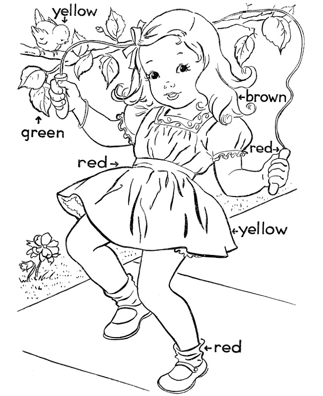 Toddler Activity Pages Coloring