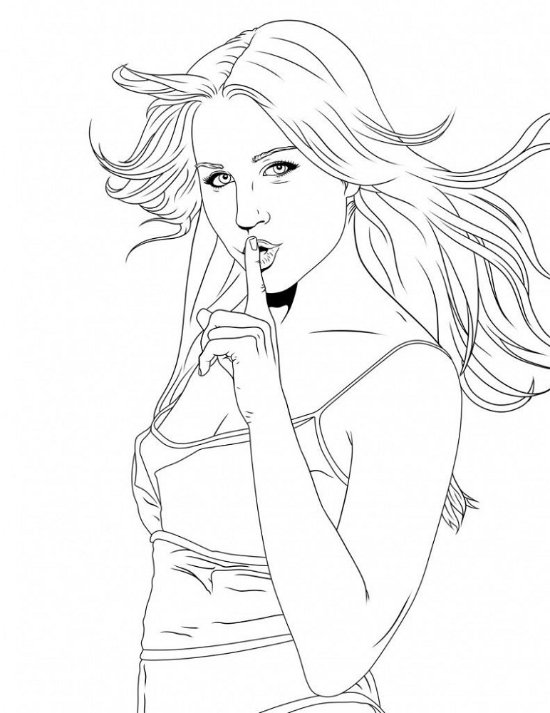 Cool Coloring Pages for Girls