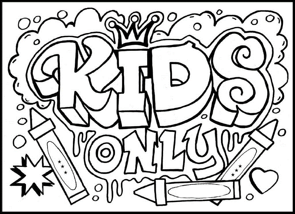 Cool Coloring Pages for Kids