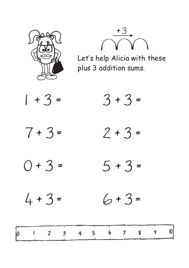 Worksheets for 7 Year Olds Addition