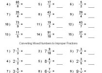 Math Worksheet Generator Fractions