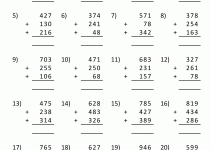 Math Worksheets to Print Free