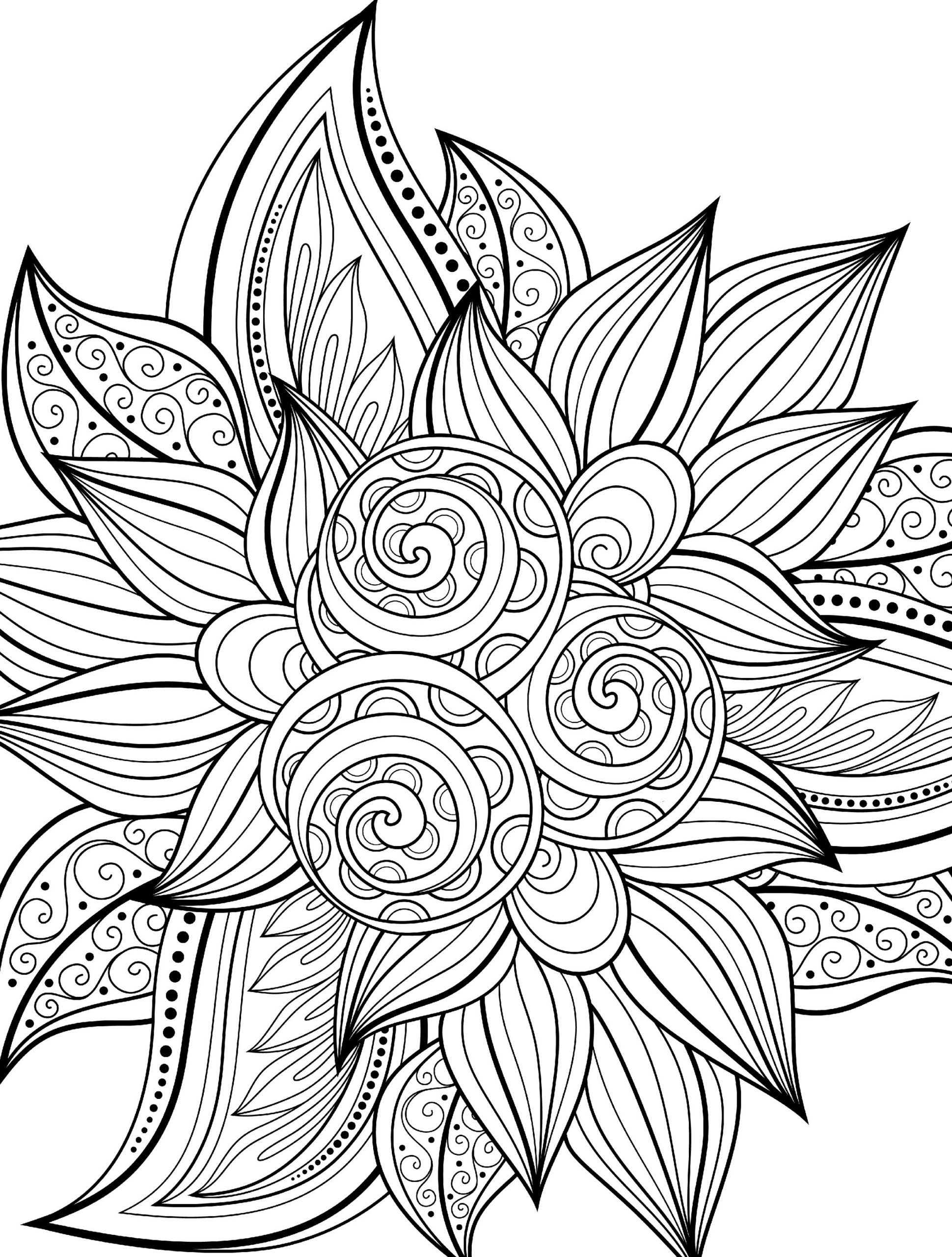 Printable Coloring Sheets for Adults