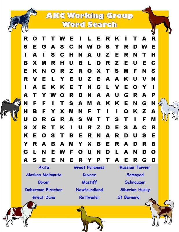 Kids Word Search Puzzles Printable | Learning Printable Kids Word ...