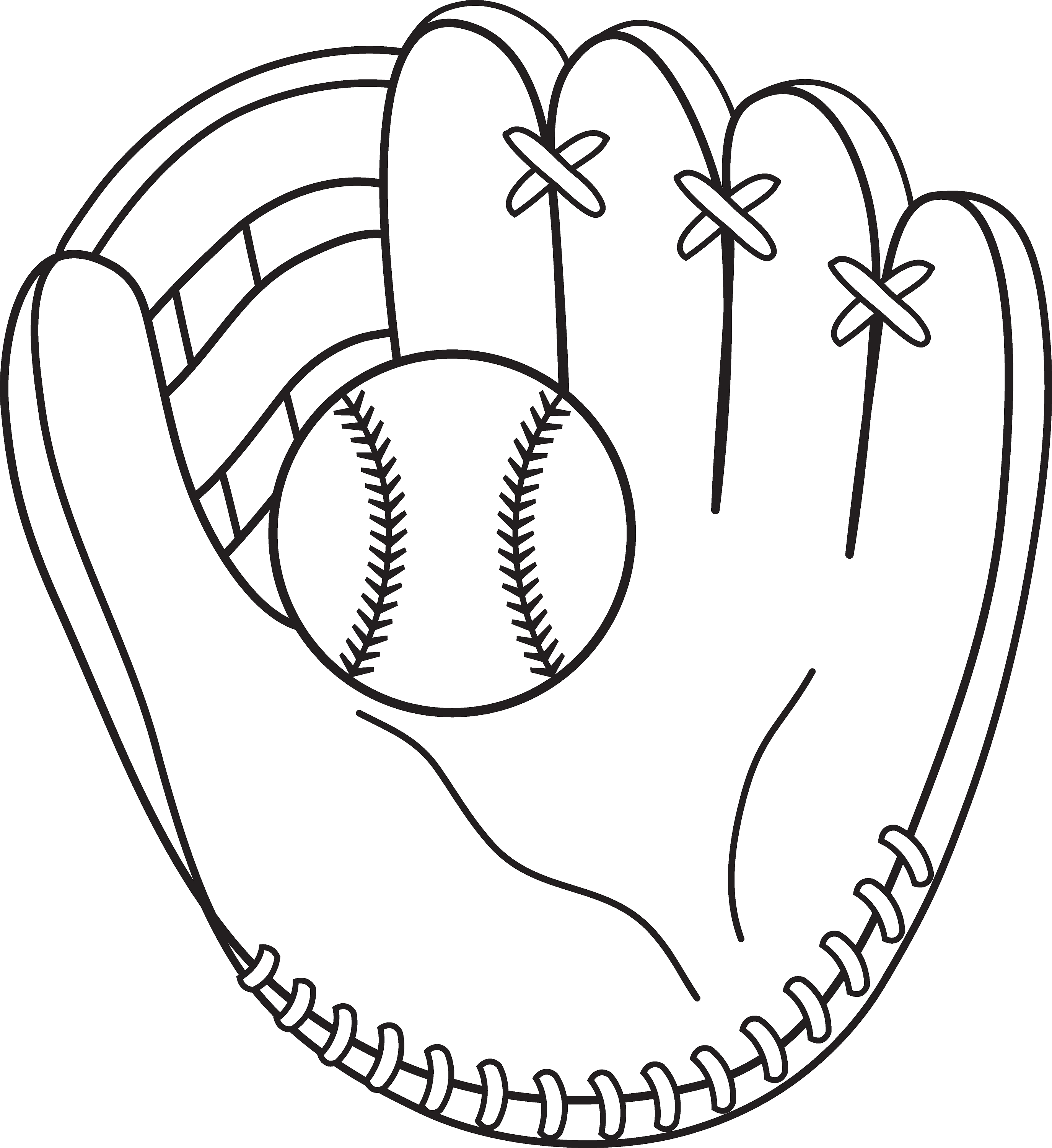 coloring baseball activities for kids