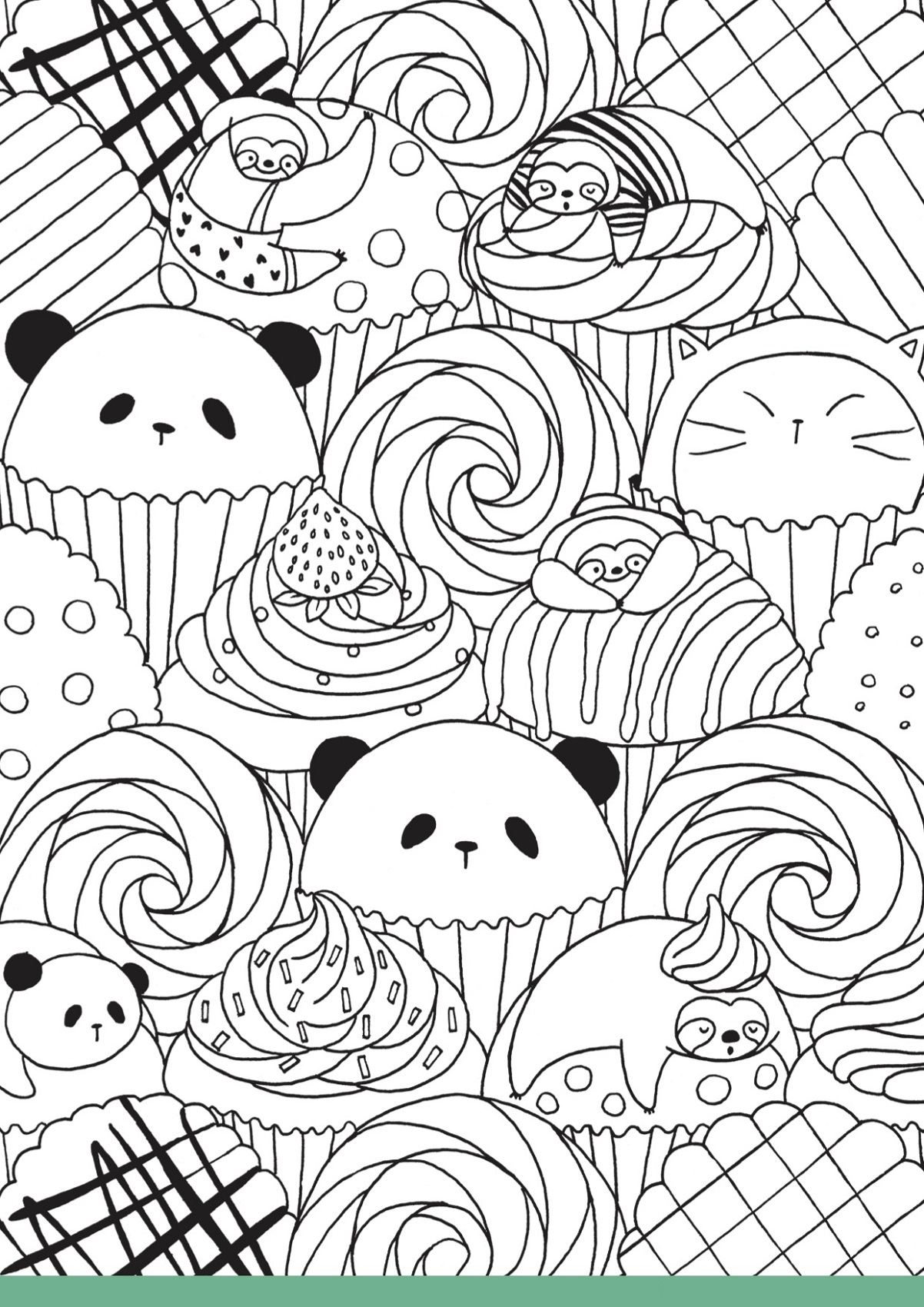 Food Interactive Coloring Pages For Adults