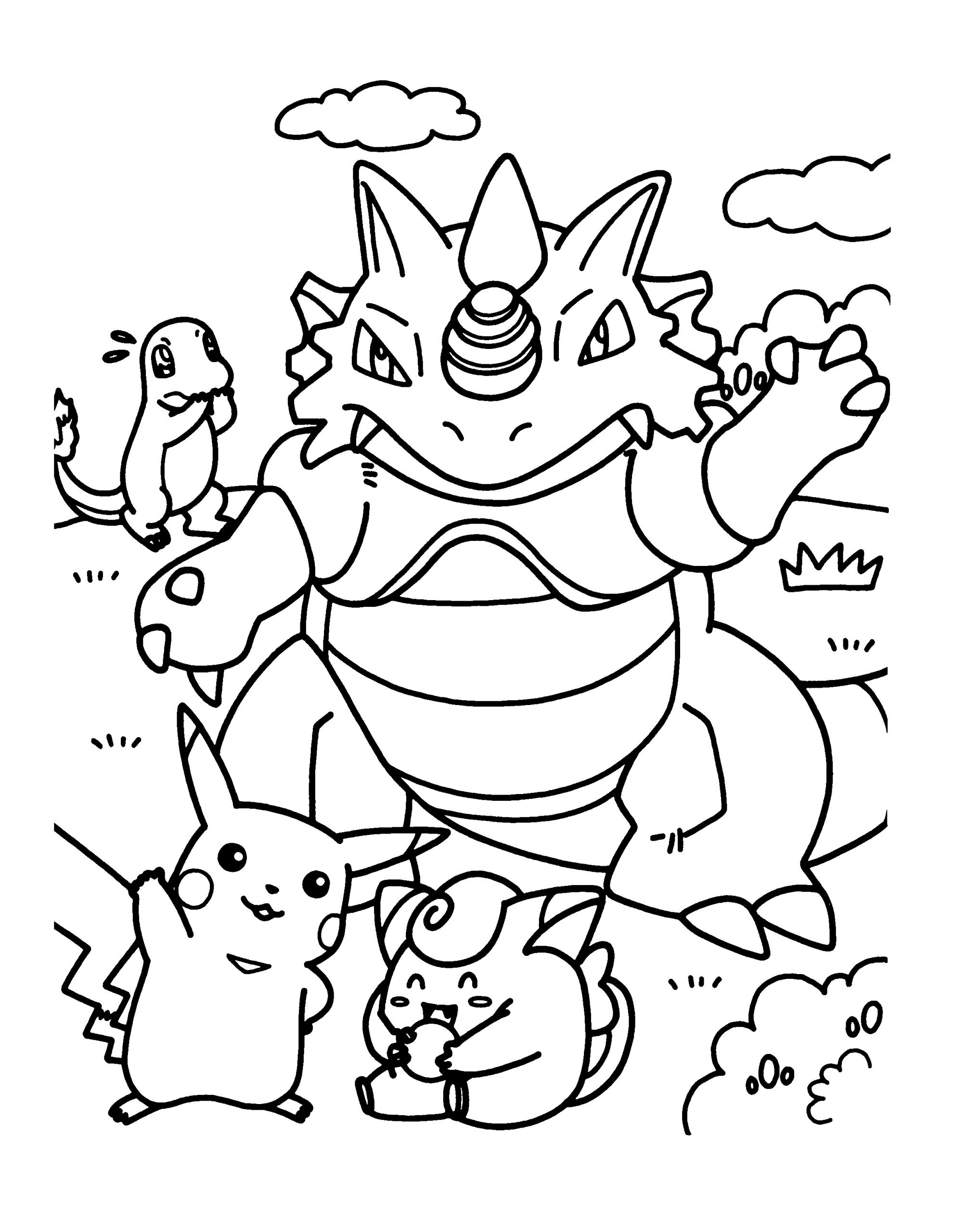 Free Printable Pokemon Coloring Pages For Children