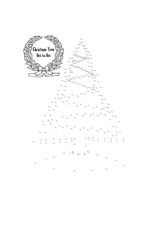Extreme Dot To Dot Christmas Printables