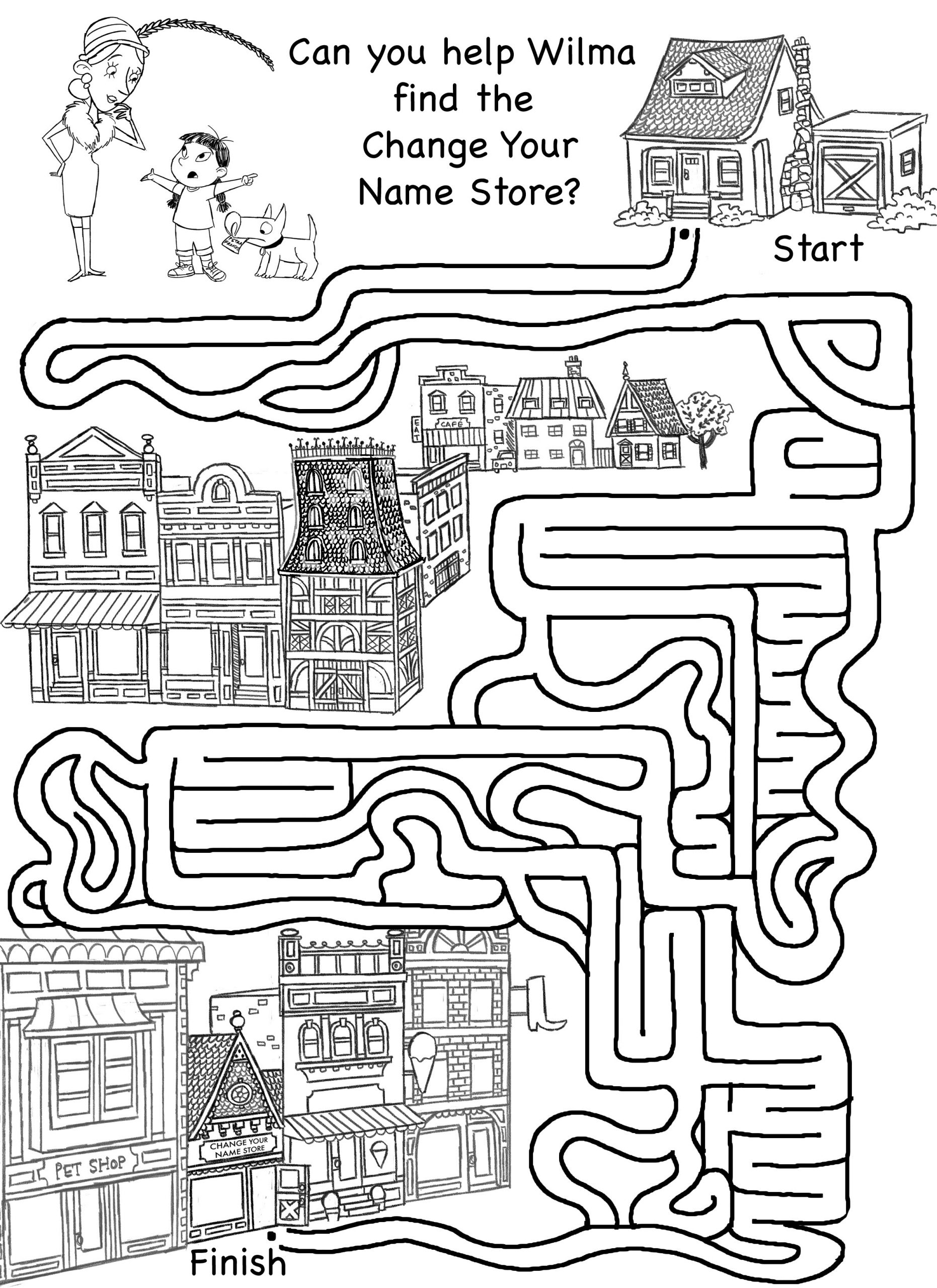 maze activity sheets for teenagers